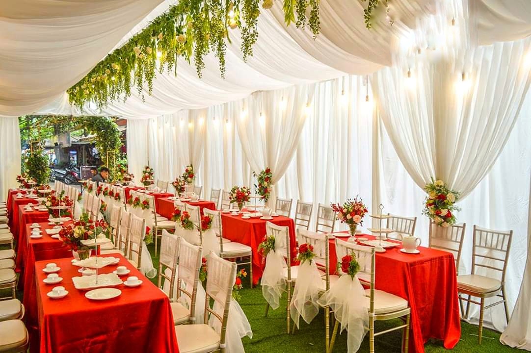 Dịch vụ cho thuê bàn ghế đám cưới tại Tây Hồ