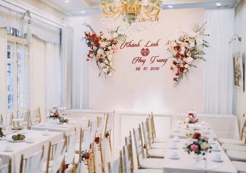 Dịch vụ cho thuê bàn ghế đám cưới tại Cống Vị