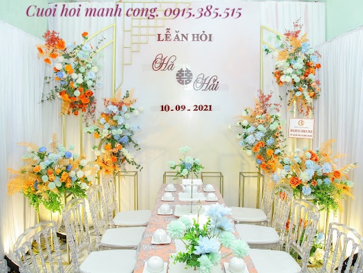 Dịch vụ cho thuê bàn ghế đám cưới tại Quang Trung