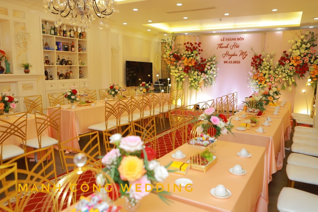 Bàn ghế đám cưới