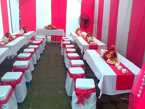 Cho thuê bàn ghế đám cưới - sự kiện tại Hà Nội