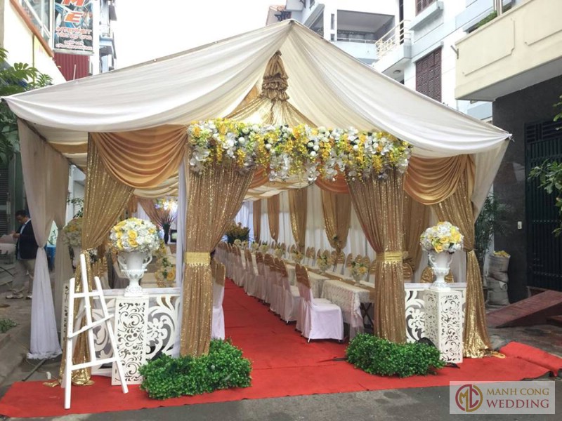 dịch vụ cho thuê bàn ghế đám cưới