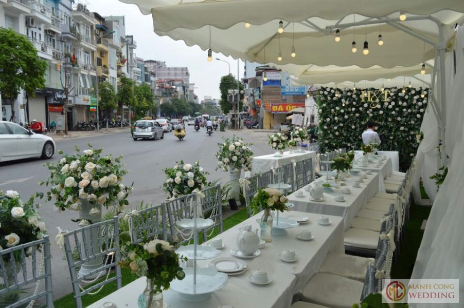 dịch vụ cho thuê bàn ghế đám cưới